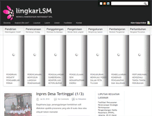 Tablet Screenshot of lingkarlsm.com